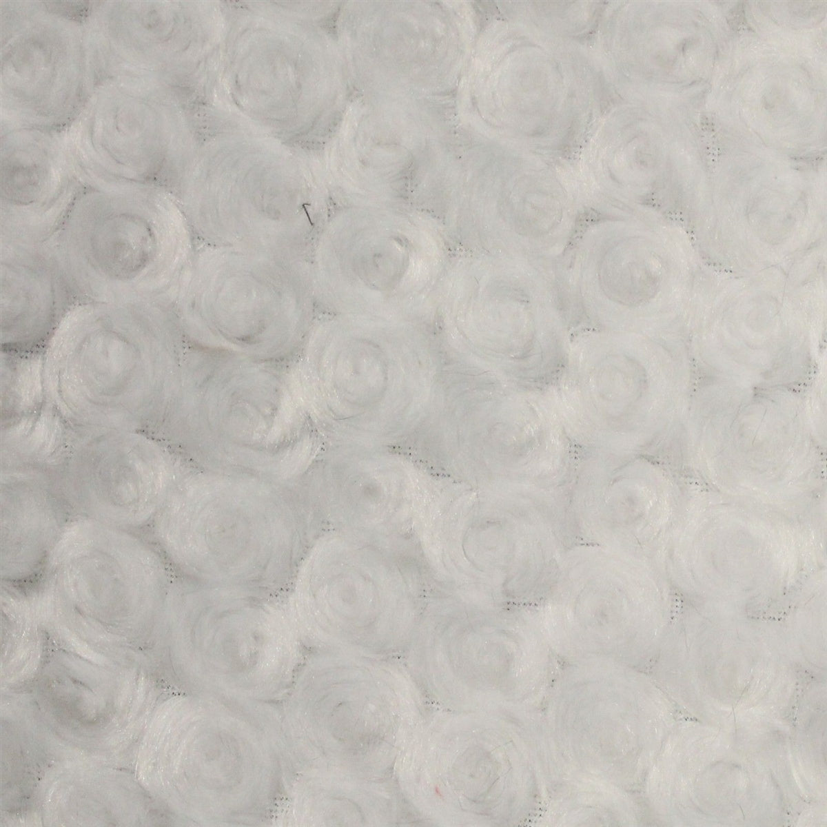 Swirl Rosebud Faux Fur 1 Yard Fabric 100% Polyester, 60″ Wide, 450 GSM Ultra Soft Plush Material