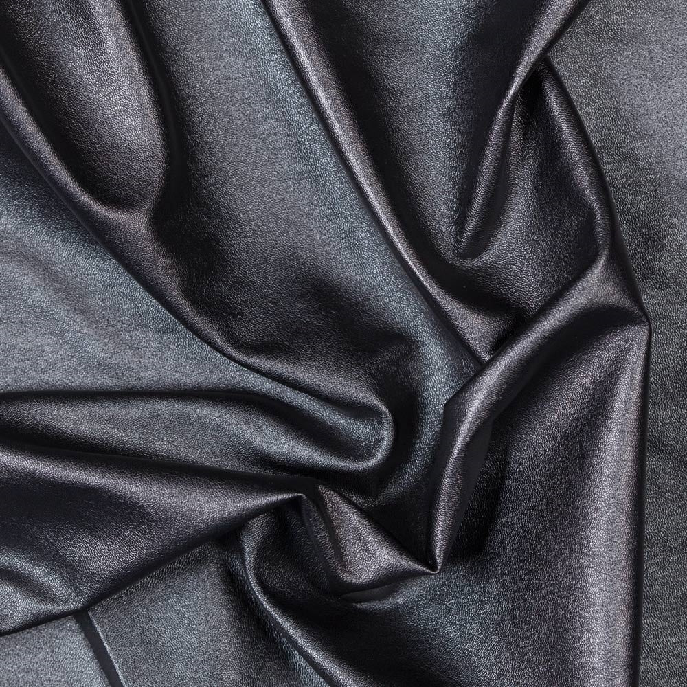 1 Yard Two Way Stretch Faux Leather Vinyl Fabric 85% Polyester, 15% Spandex