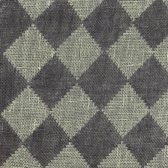 1 Yard Grey Sage Quilted Mesh Linen Natural Craft Fabric 65" Width