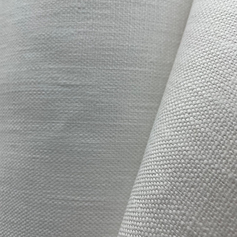 1 Yard Solid White Pure Linen Canvas Fabric 10.5 oz Durable 58 Inches Wide