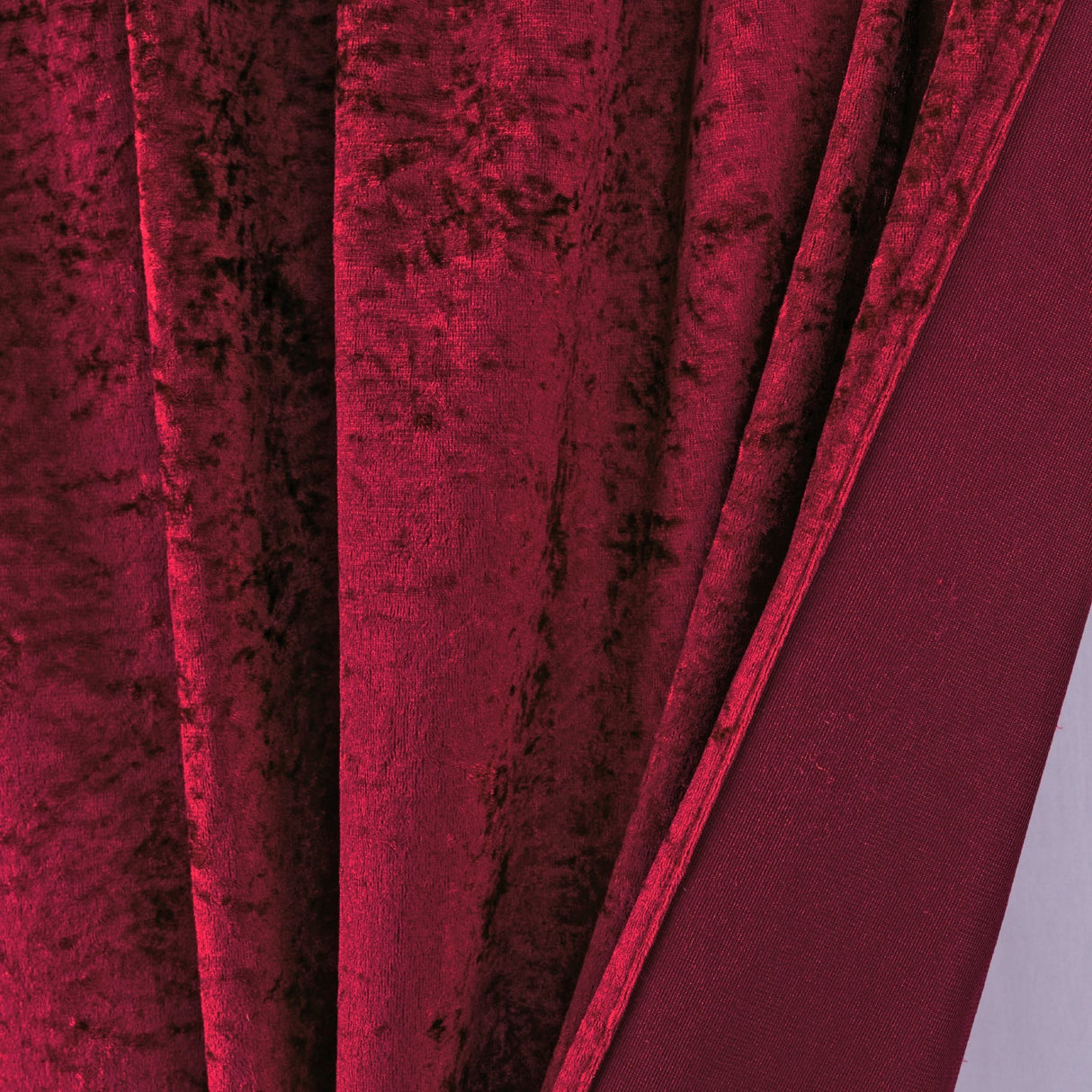 Velvet Backdrop Drape Panel 10 ft x 57 in Burgundy