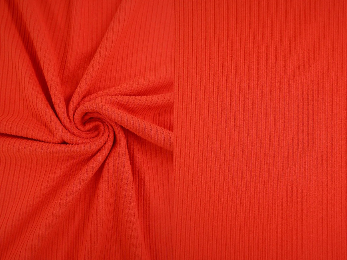 1 Yard 4x2 Yummy Rib Solid Knit Fabric, 58/60'' Wide Polyester Spandex Blend