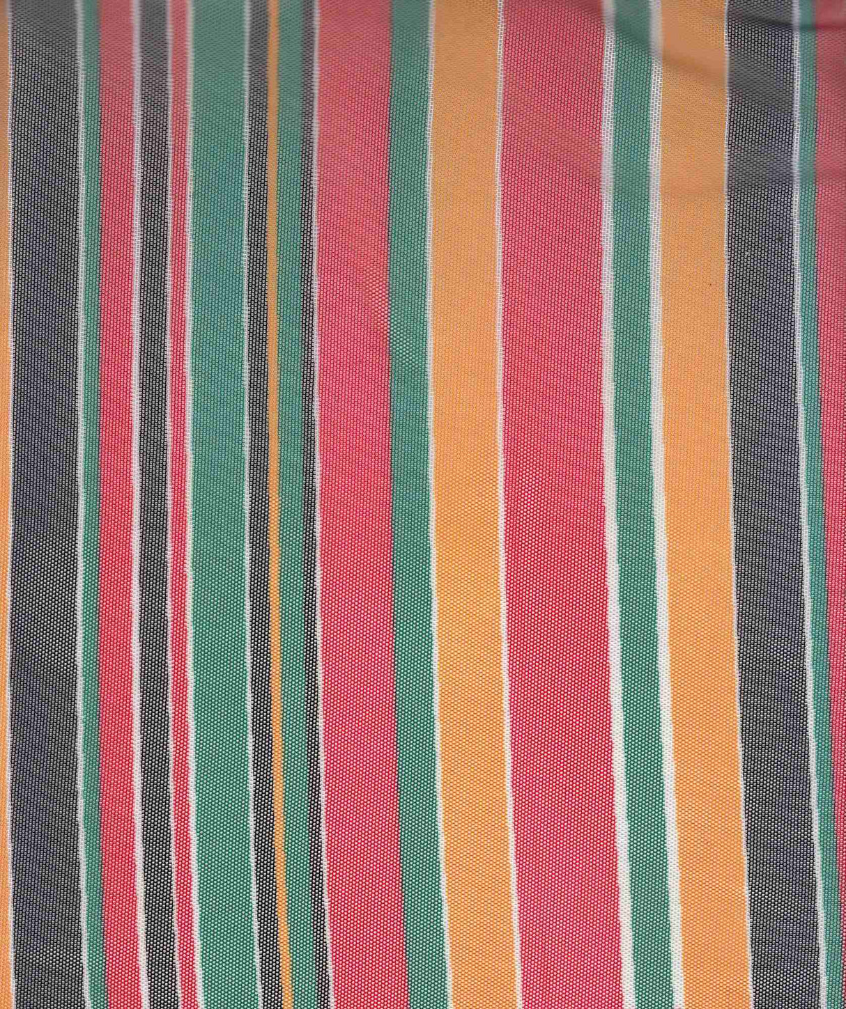 1 Yard Polyester Spandex Mesh Fabric Vertical Stripe Print Lightweight Stretch Sheer 54" Width