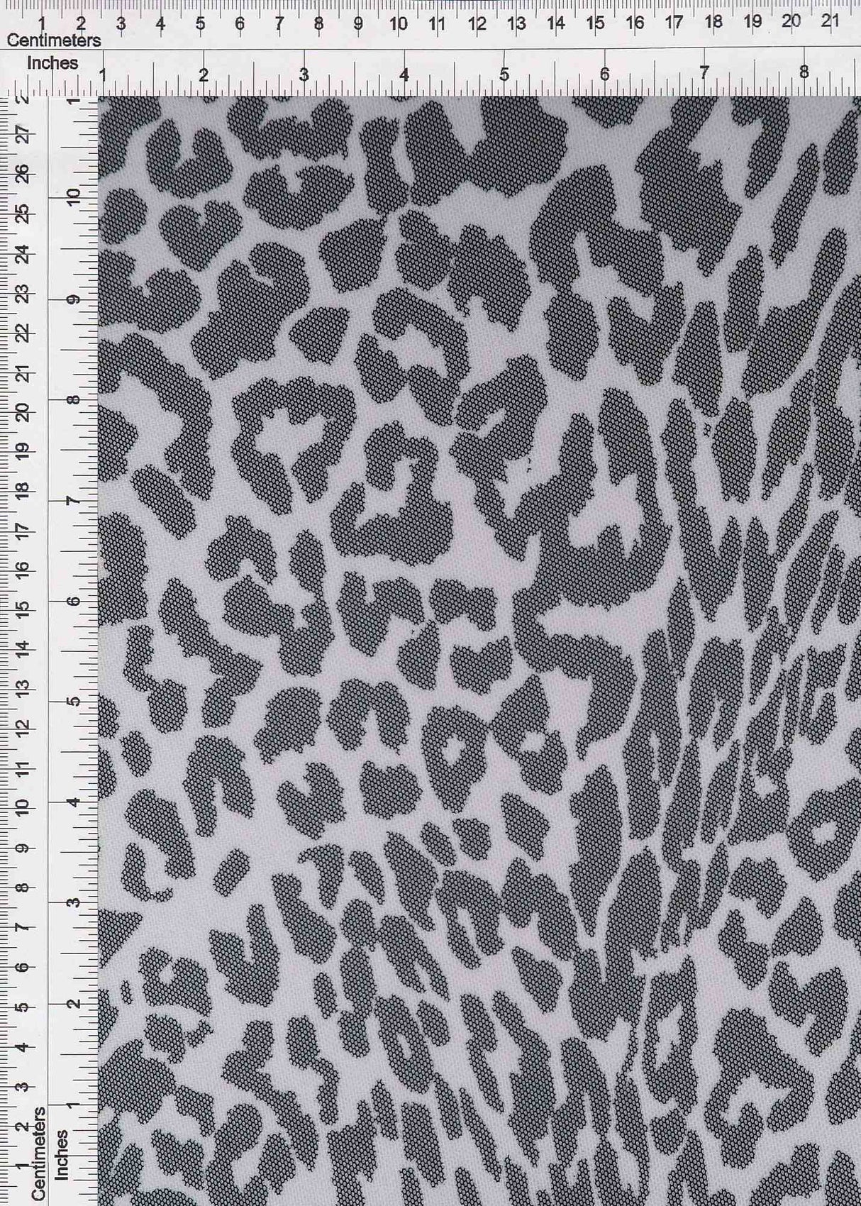 1 Yard Polyester Spandex Mesh Animal Print Fabric Lightweight Stretch 54" Width