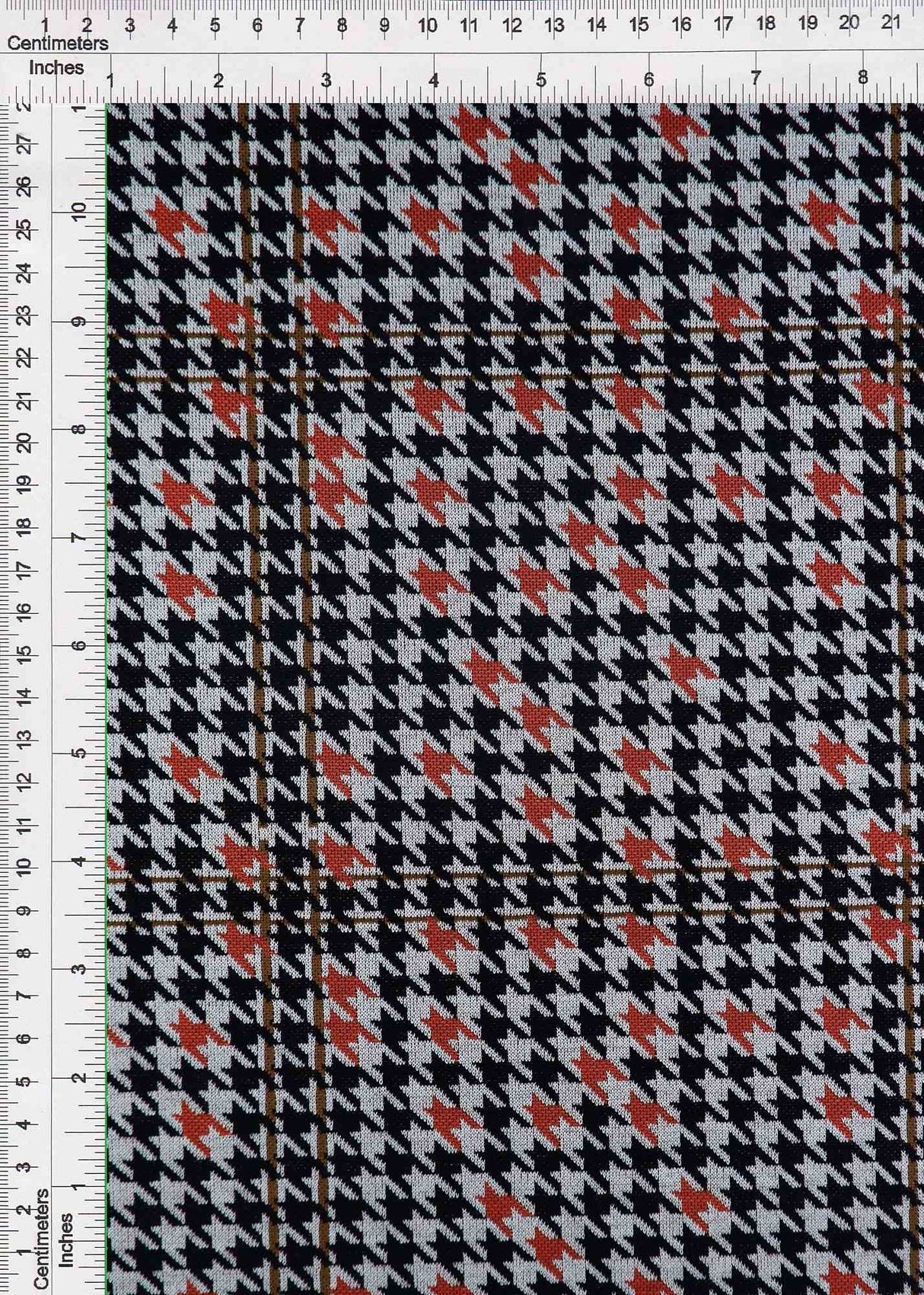 58/60" Double Knit Jacquard Plaid Fabric 90.5% Polyester 8.5% Rayon 1% Spandex 230 GSM by Yard