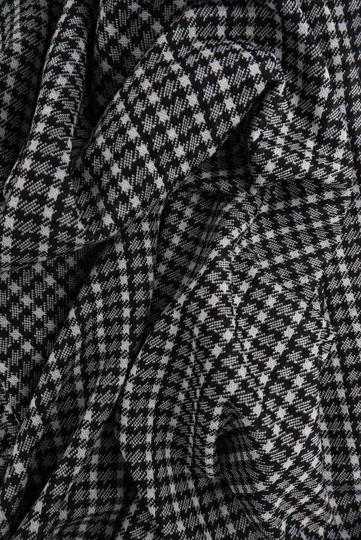 58/60" Double Knit Jacquard Plaid Fabric 90.5% Polyester 8.5% Rayon 1% Spandex 230 GSM by Yard