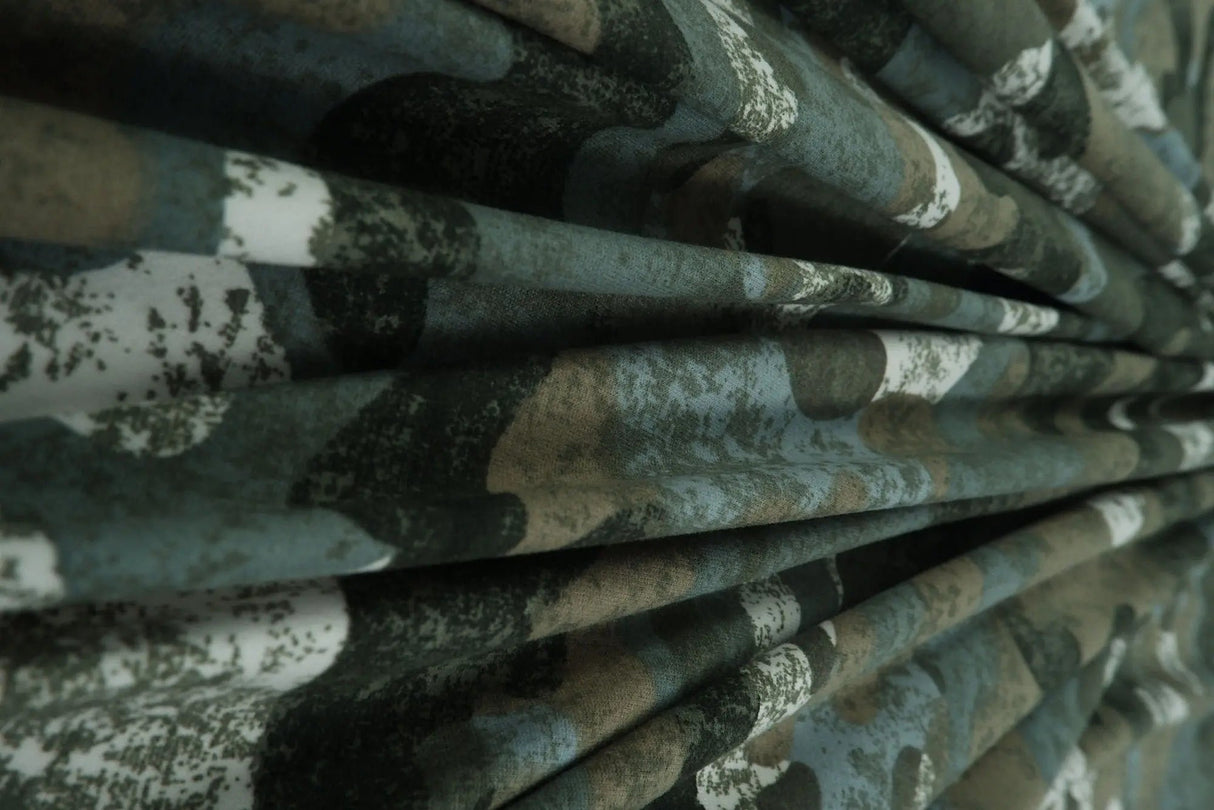 1 Yard Polyester Spandex DTY Brushed Knit Fabric Camo Print Soft Stretch 58/60" Width