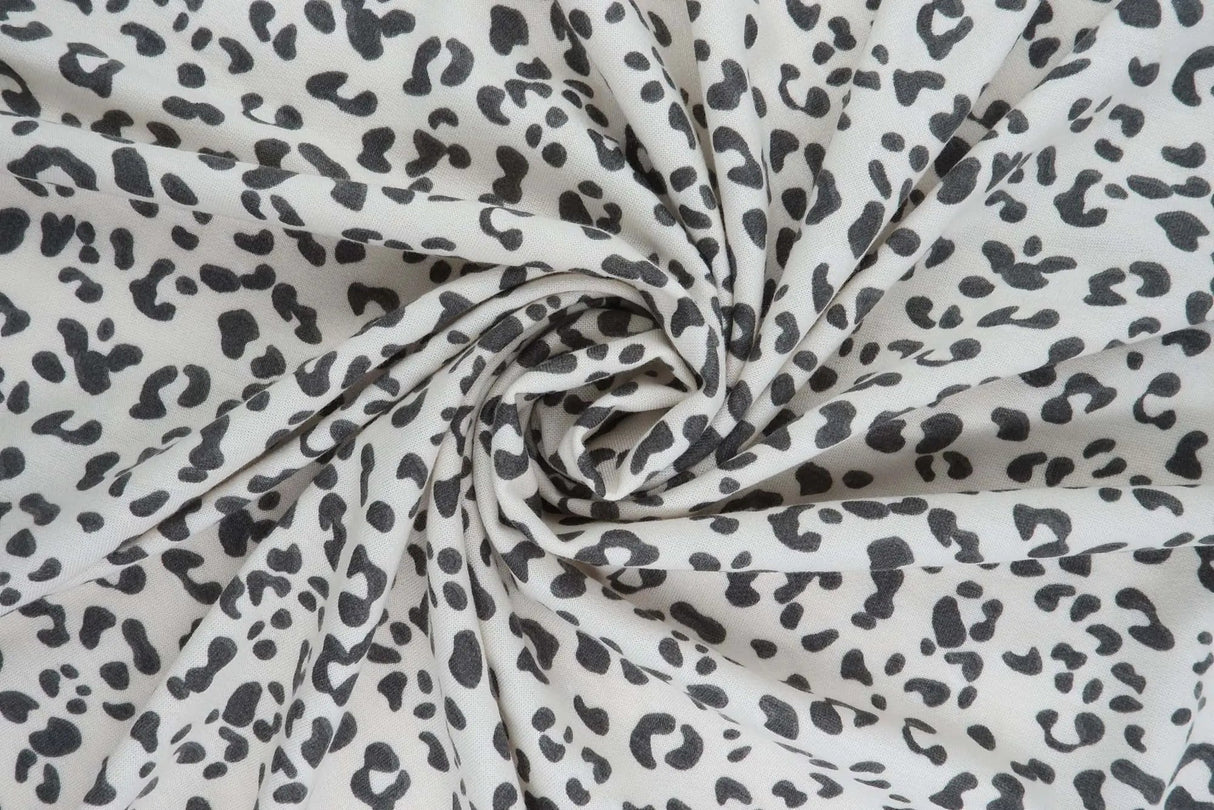 1 Yard French Terry Knit Fabric Animal Print 58/60" Width