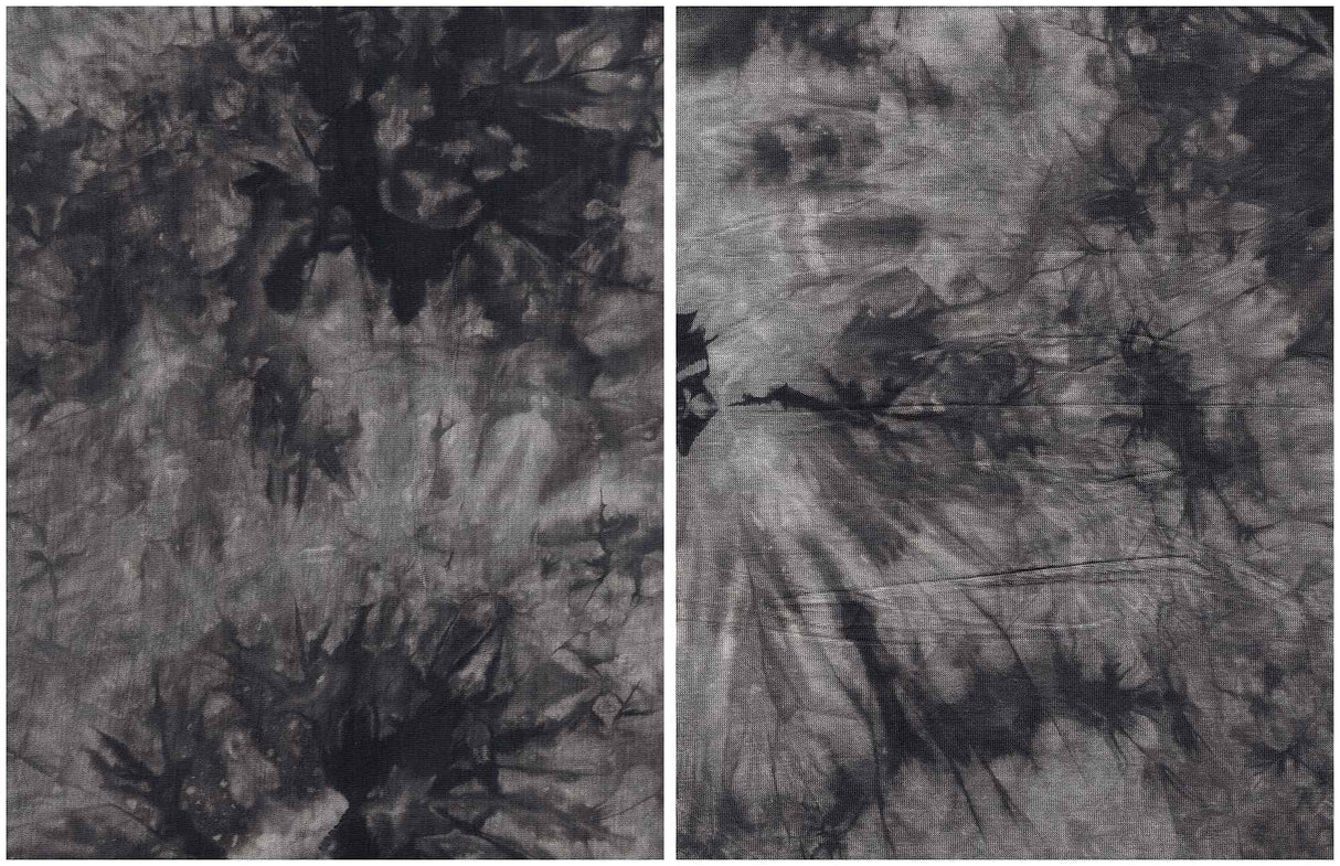 1 Yard Rayon Spandex Jersey Knit Fabric Real Tie Dye Print 58/60" Width