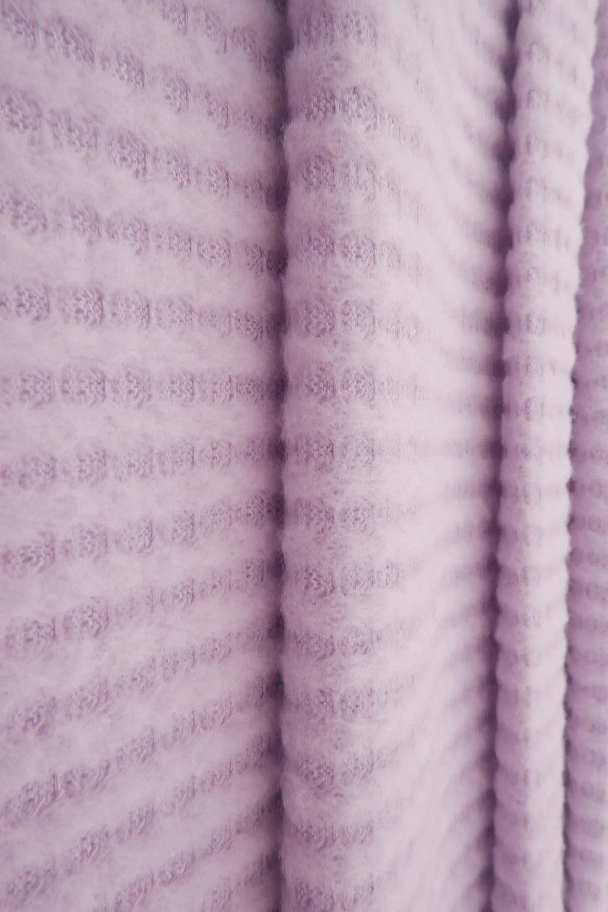 1 Yard Waffle Brushed Solid Fabric, 58/60'' Wide Polyester Rayon Spandex Blend