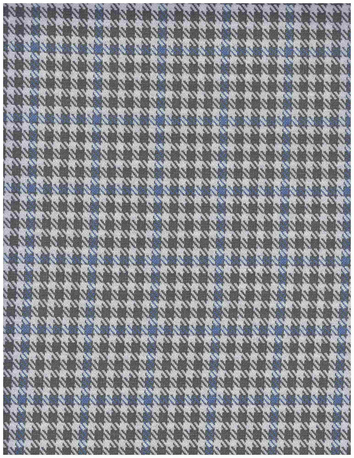 58/60" Double Knit Plaid Jacquard Fabric 90.5% Polyester 8.5% Rayon 1% Spandex 230 GSM by Yard