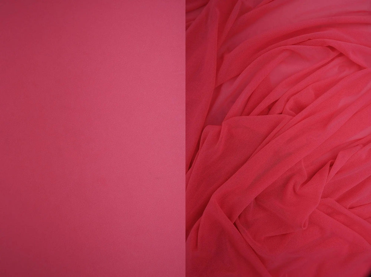 1 Yard Solid Mesh Fabric, 58/60'' Wide 100% Polyester