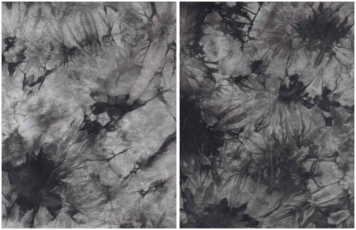 French Terry Tie Dye Knit Fabric 1 Yard Soft Stretch Lightweight 58/60" Wide