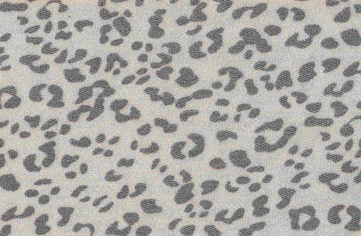 Organic Terry Animal Print Knit Fabric 1 Yard Soft Stretch Comfortable 58/60" Wide