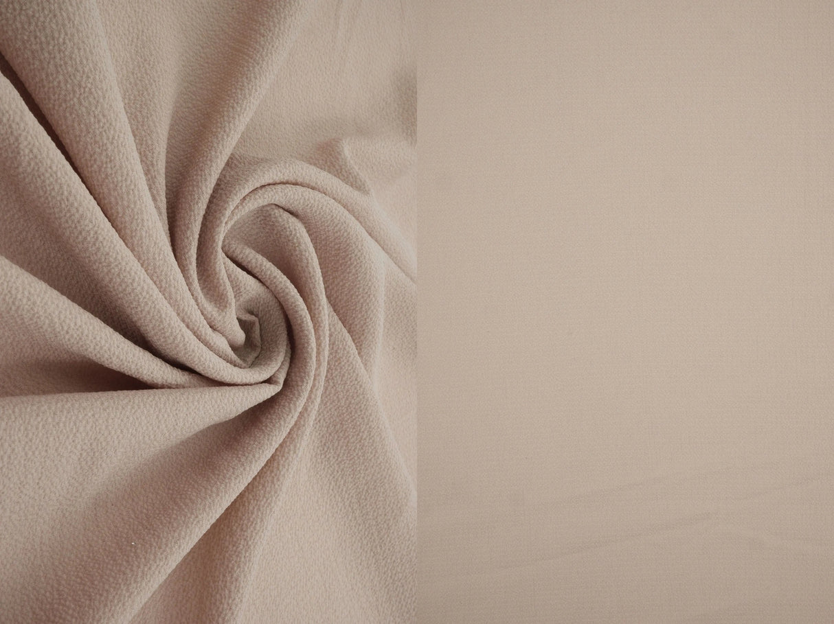 1 Yard Solid Ghost Crepe Stretch Woven Fabric for Upholstery Drapery 57/58"