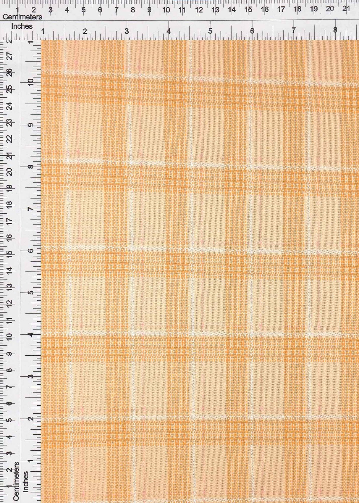 1 Yard Stretch Double Knit Jacquard Plaid Fabric Polyester Rayon Blend 58/60 Inches Wide