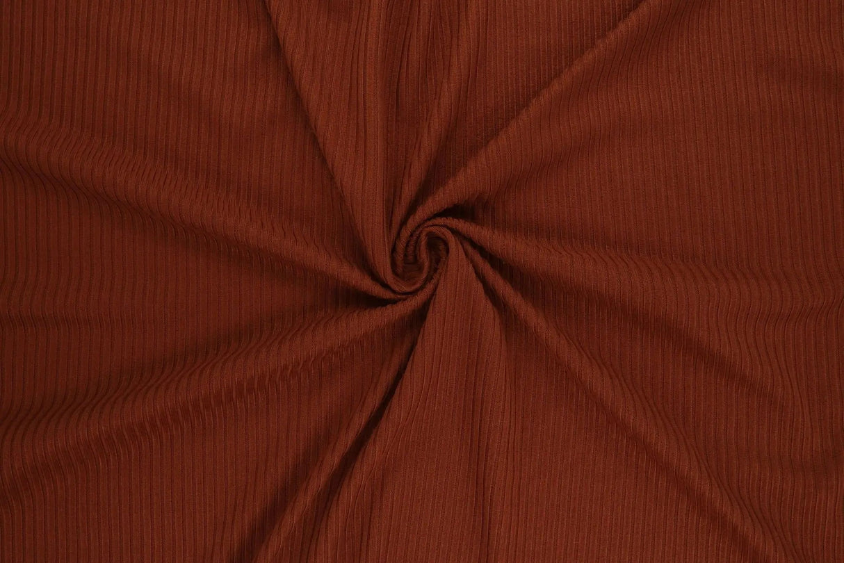 1 Yard 4x2 Yummy Rib Knit Fabric 170 GSM, 58/60'' Wide Polyester Spandex Blend