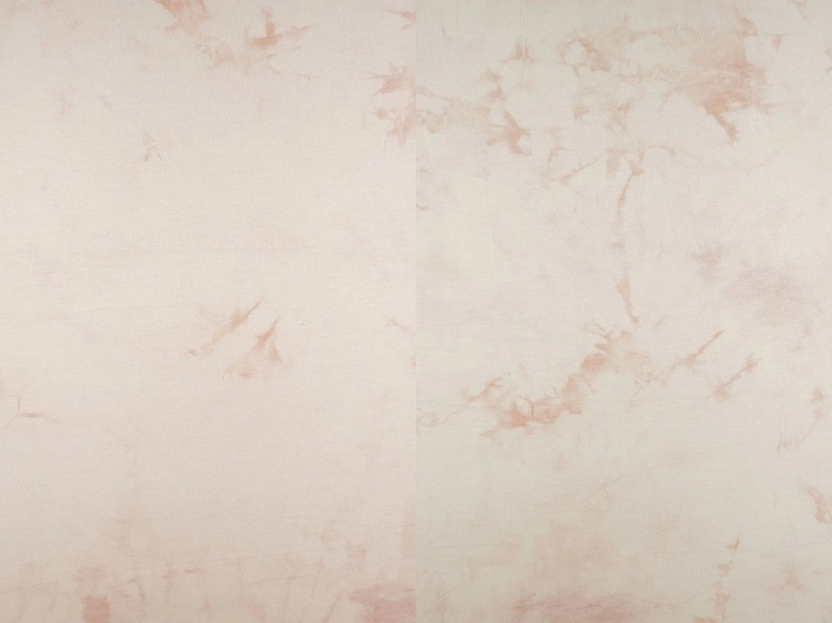 1 Yard Rayon Spandex Jersey Knit Fabric Real Tie Dye Print 58/60" Width