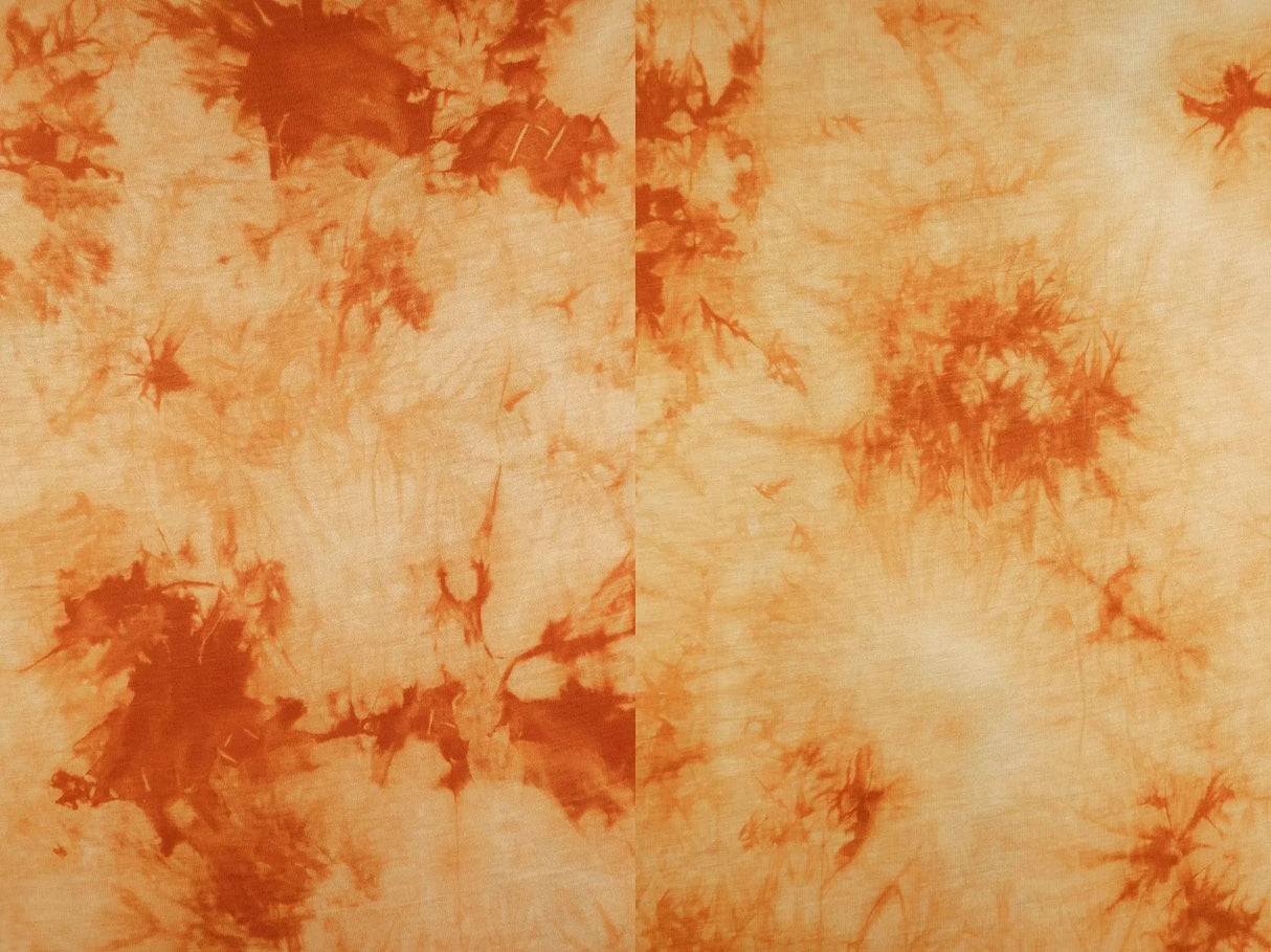 Jersey Real Tie Dye Knit Fabric 1 Yard Soft Stretch Lightweight 58/60" Wide