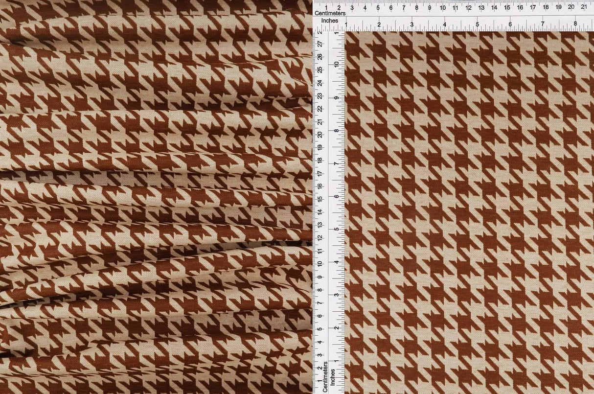 1 Yard Herringbone Jacquard Knit Fabric 260 GSM, 58/60'' Wide Polyester Spandex Blend