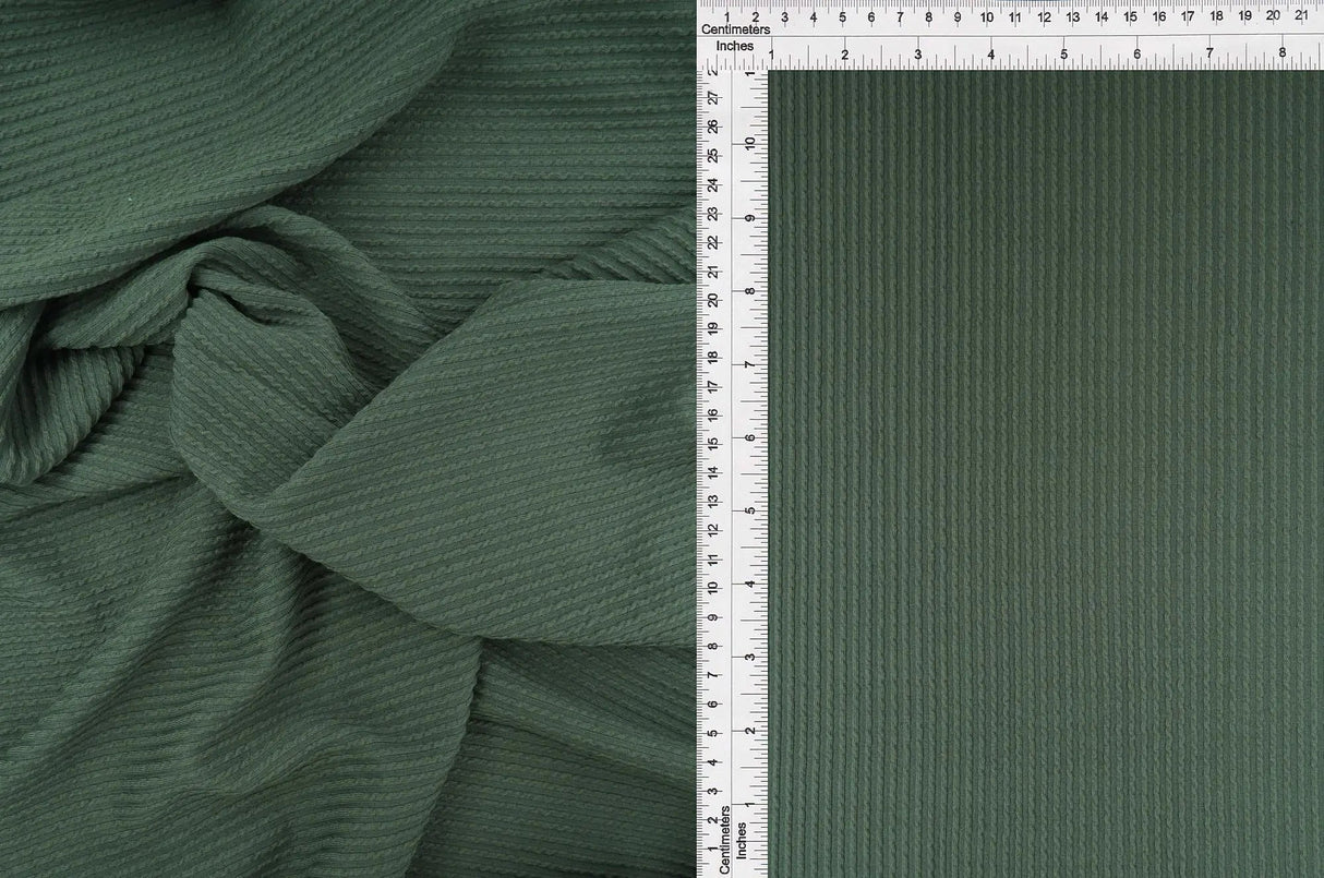56/57" Double Knit Cozy Fabric 77% Polyester 18% Rayon 5% Spandex 240 GSM by Yard