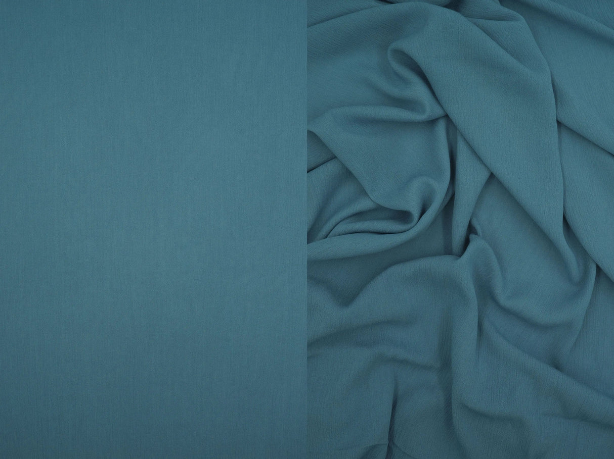 1 Yard Rayon Crepon Solid Woven Fabric Soft Textured Drapery Accent 50/51" Width