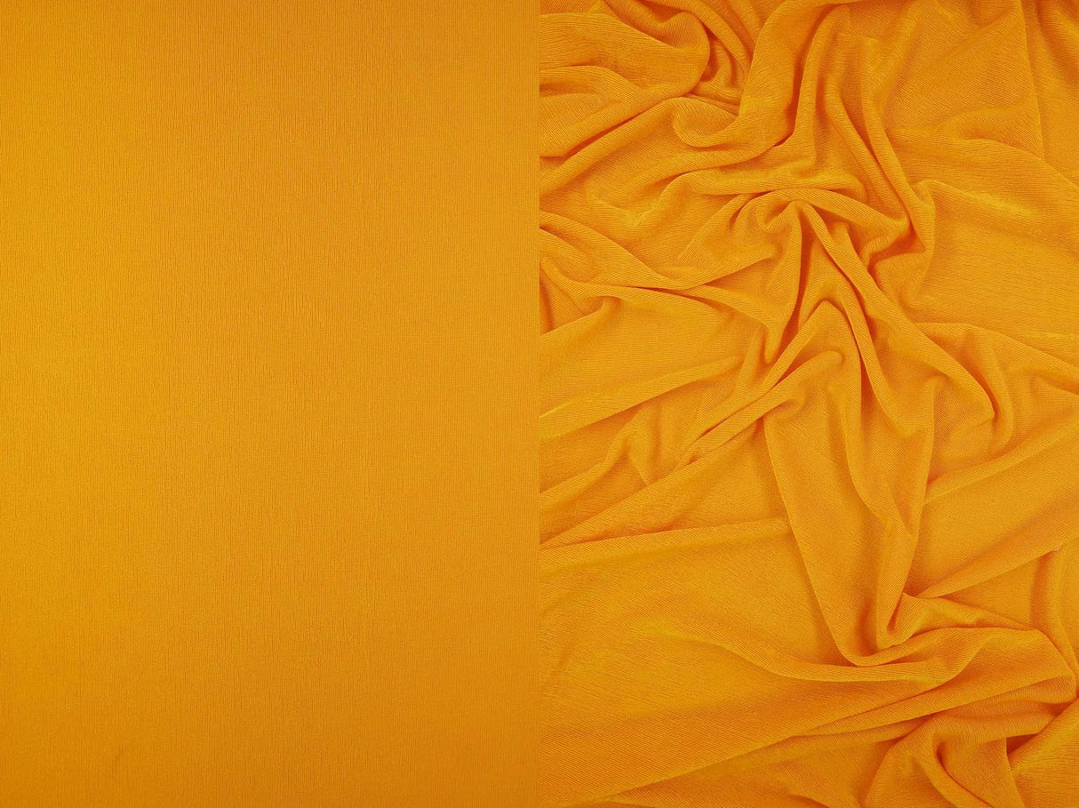 1 Yard Slinky Rib Knit Fabric 1x1 Solid Polyester Spandex Stretch 52/54 Inches