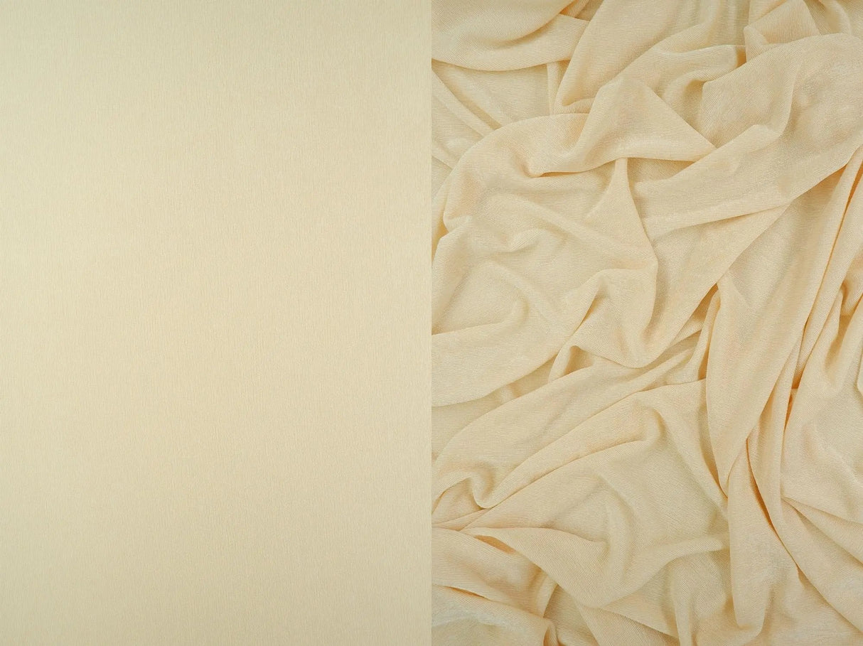 1 Yard Slinky Rib 1x1 Solid Knit Fabric 240 GSM, 52/54'' Wide Polyester Spandex Blend