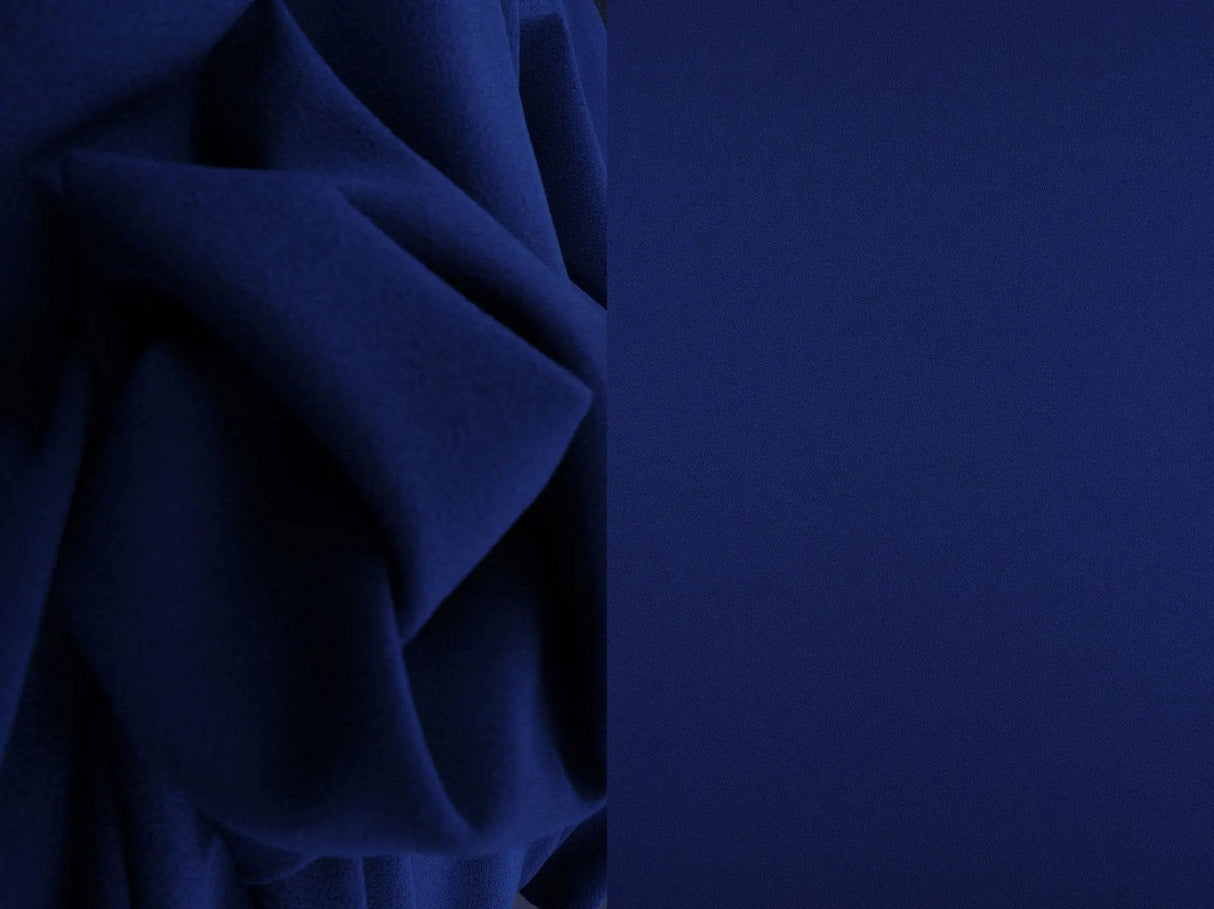 1 Yard Solid Techno Crepe Fabric, Heavy Stretch 58/60" Wide for Apparel