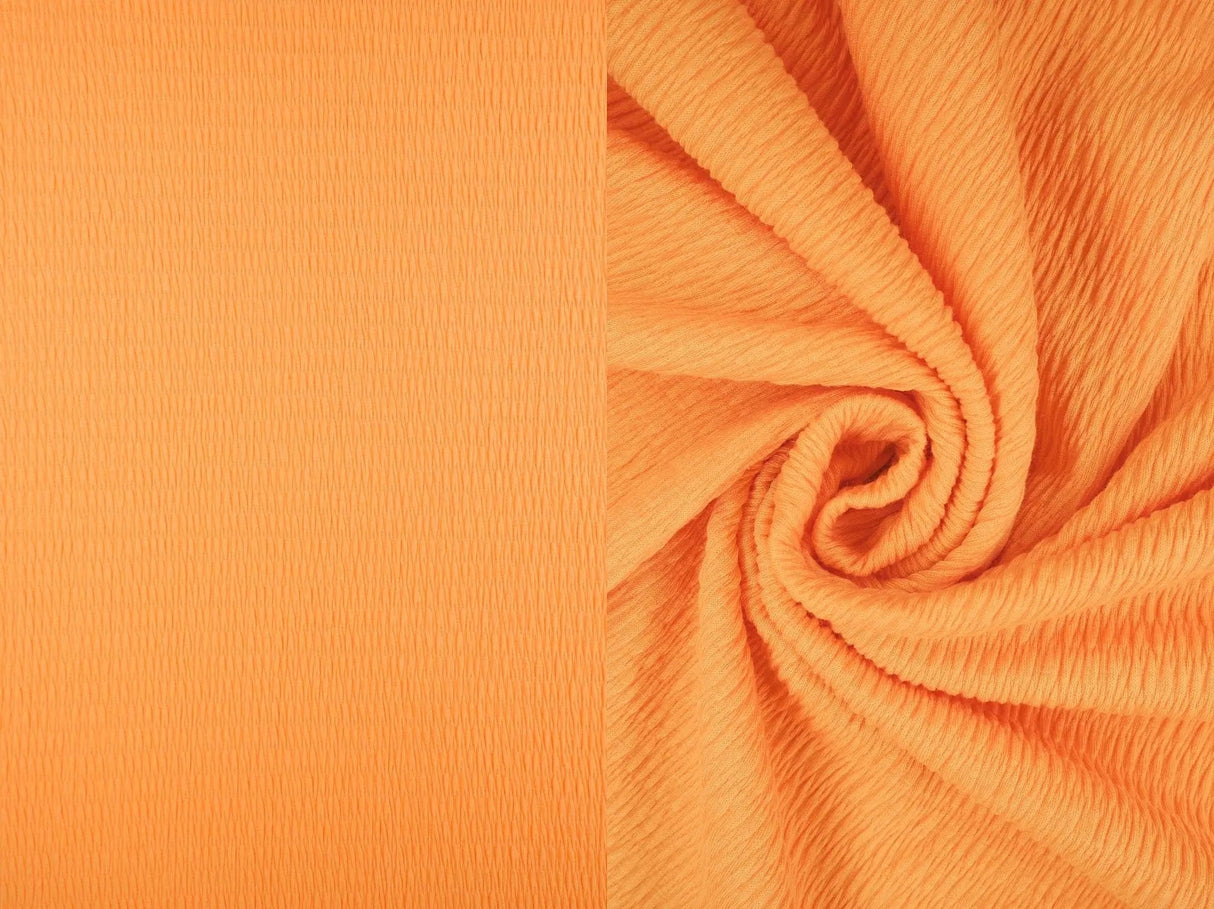 Solid Smocking Popcorn Jersey Fabric 1 Yard Stretch Textured Knit 42/44" Wide