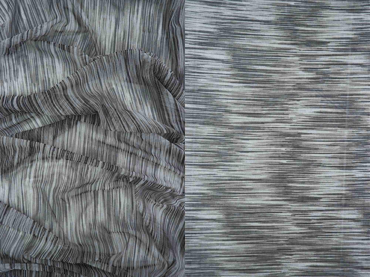 1 Yard Melange Missoni Space Dye Mesh Knit Fabric Lightweight Stretch 54 Inches Wide