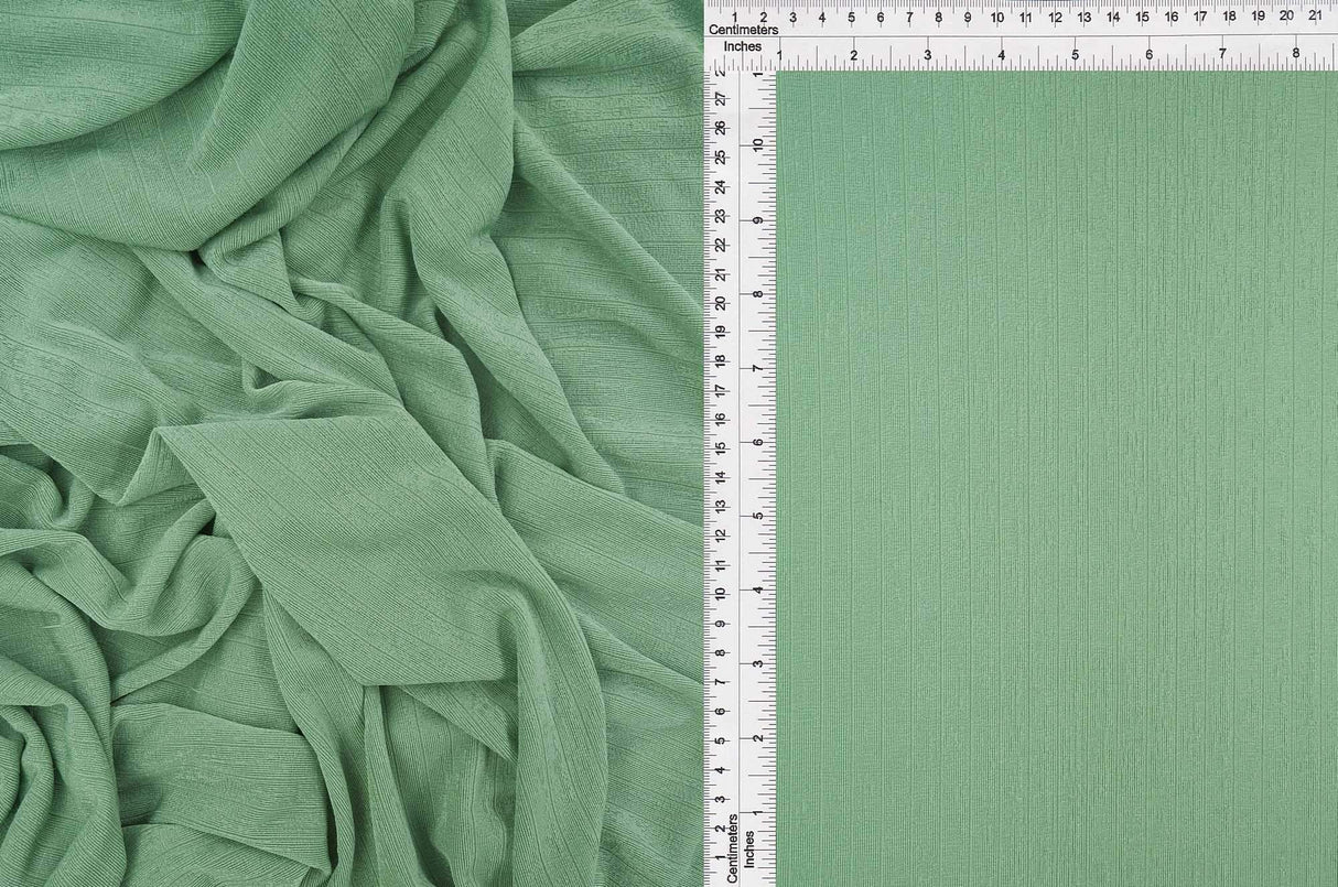 1 Yard 13x1 Rib Slinky Stretch Knit Fabric 52/54 Inch Wide