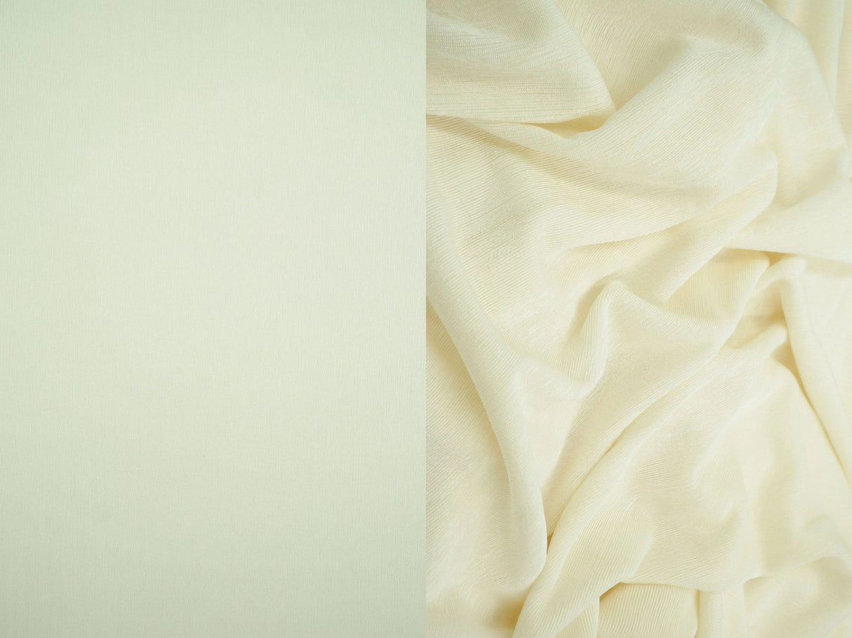 1 Yard Slinky Rib 1x1 Solid Knit Fabric 240 GSM, 52/54'' Wide Polyester Spandex Blend