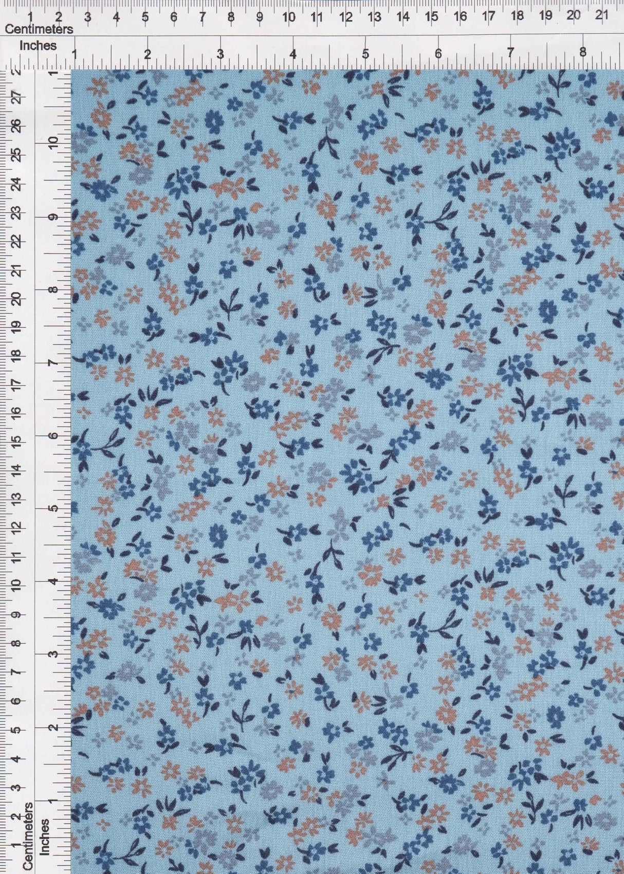 Rayon Crepon Ditsy Vintage Floral Fabric, Lightweight Woven 50/52" Wide