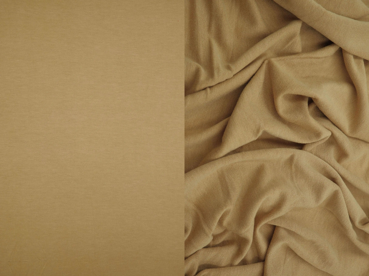 Vortex Washed Jersey Solid Fabric 1 Yard Soft Stretch Smooth Drape 58/60" Wide