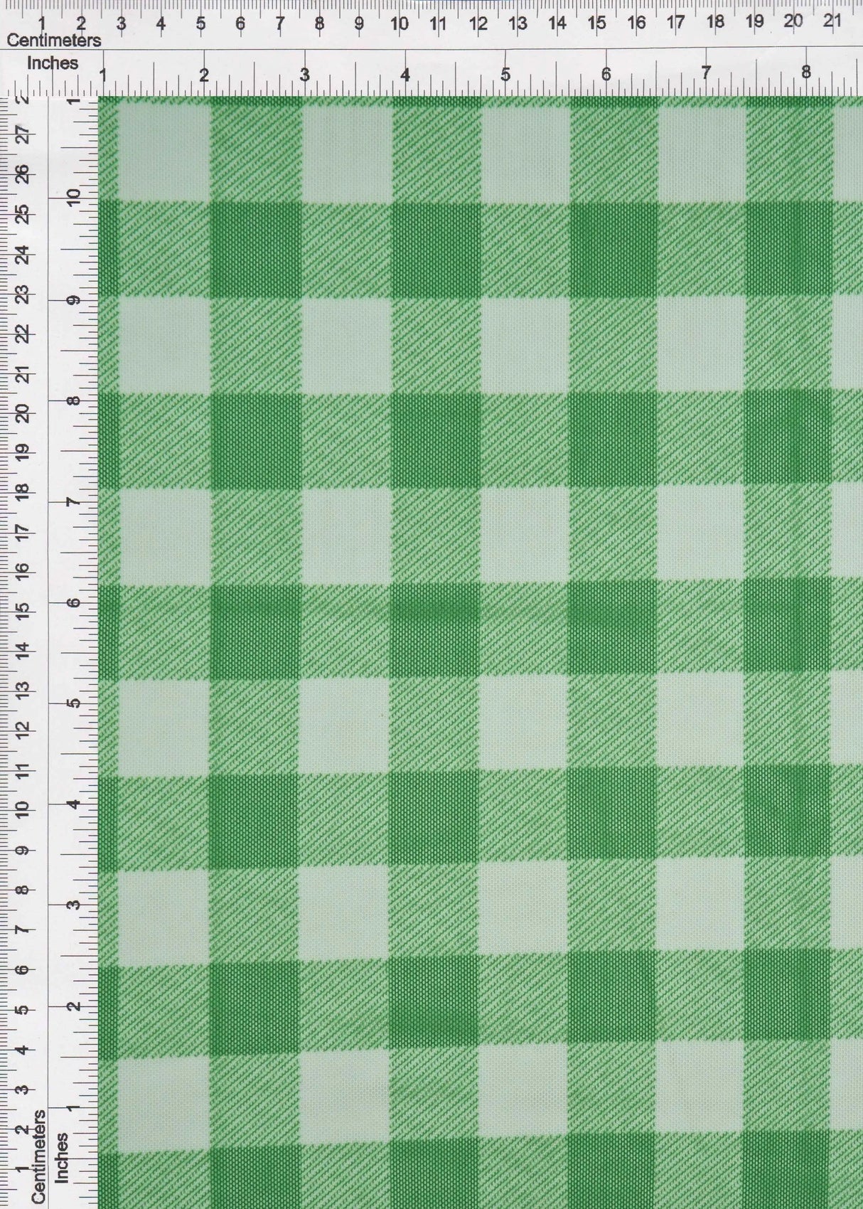1 Yard Polyester Spandex 80 GSM Mesh Fabric Checkered Plaid Gingham Print Lightweight 54" Width