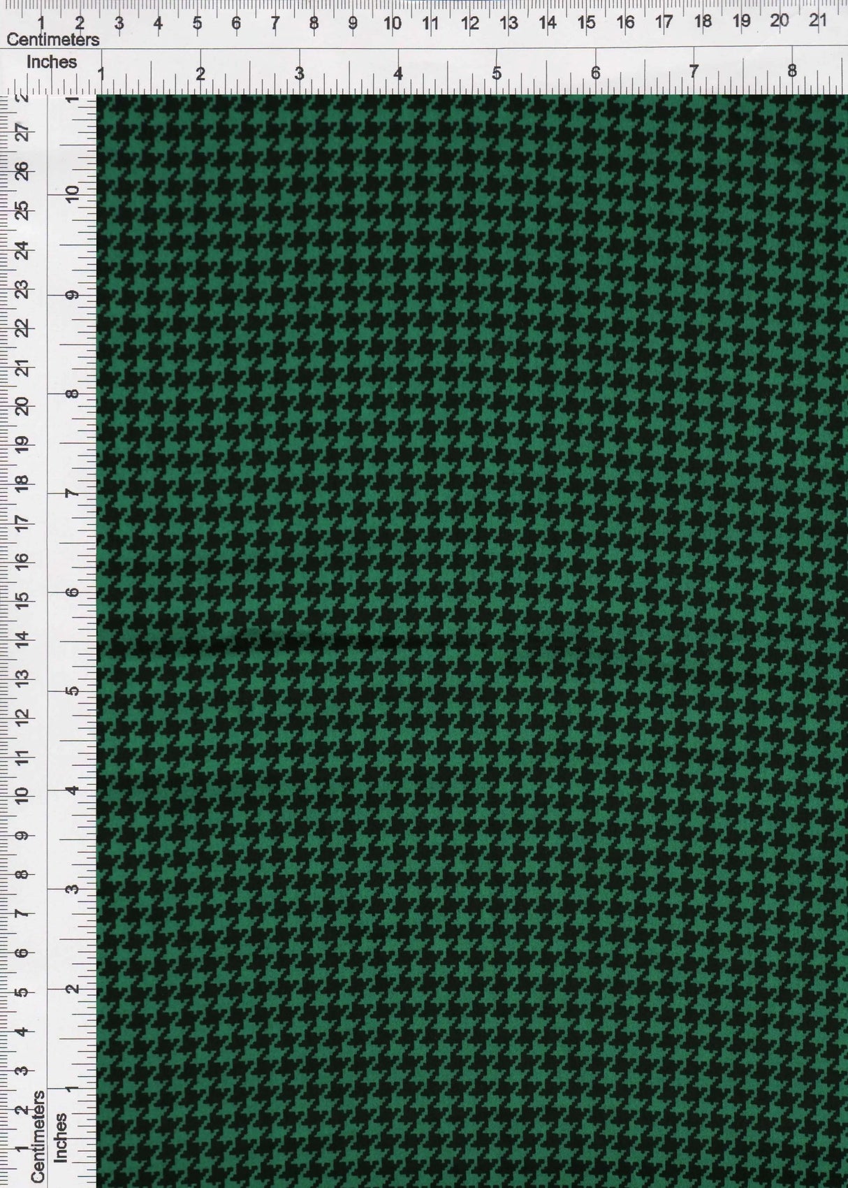 1 Yard Bubble Satin Houndstooth Print Fabric, 58/59'' Wide 97% Polyester, 3% Spandex