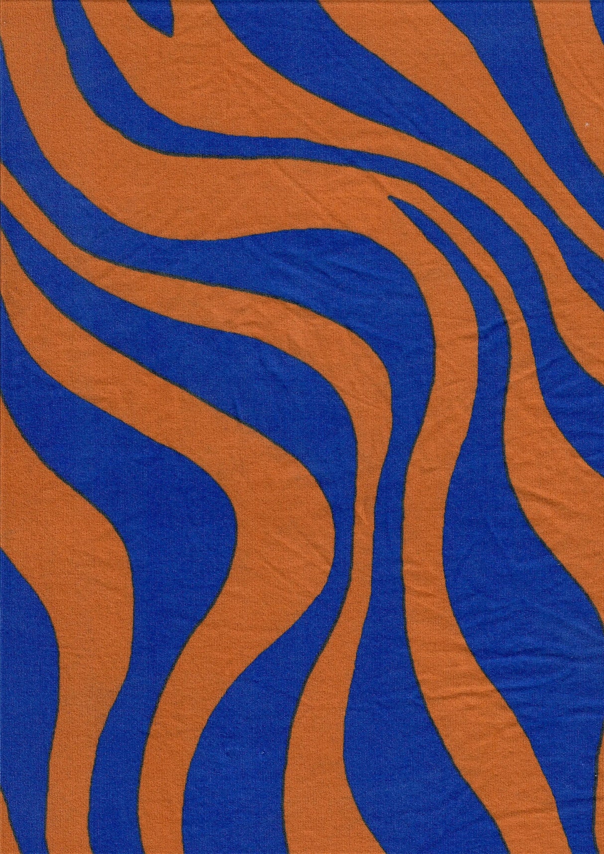 1 Yard Zebra Animal DTY Brushed Knit Fabric Soft Stretch 58 Inches Wide