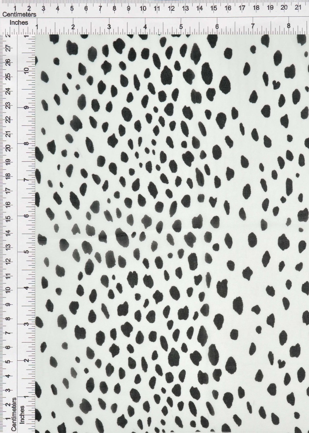 1 Yard Hi Multi Chiffon Animal Print Fabric, 57/58? Wide 100% Polyester