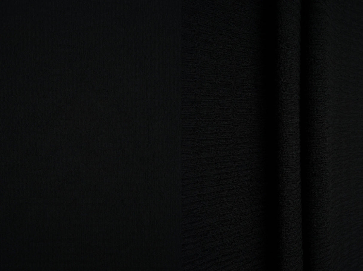 1 Yard Solid Crinkle Jersey Knit Fabric Soft Stretch 58 Inches Wide