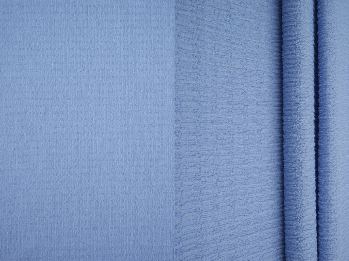 1 Yard Solid Crinkle Jersey Knit Fabric Soft Stretch 58 Inches Wide