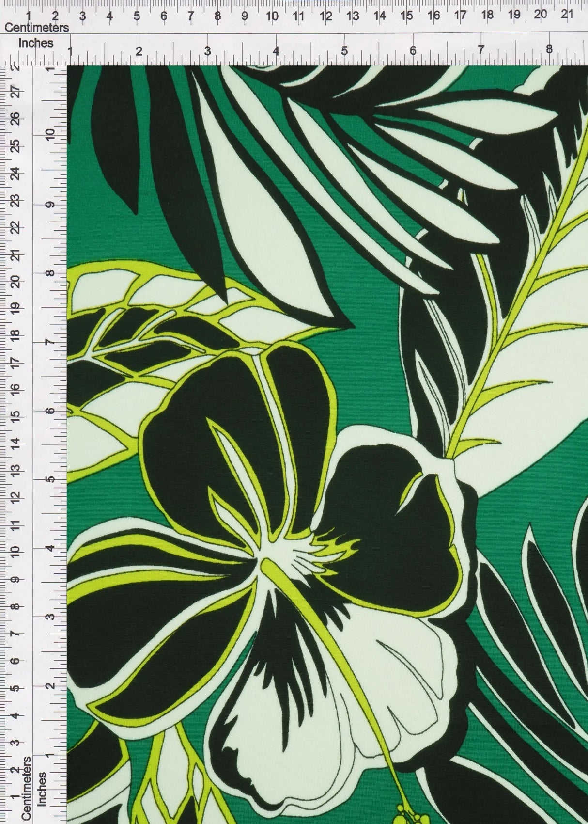 1 Yard Floral DTY Brushed Knit Fabric Soft Stretch 58 Inches Wide