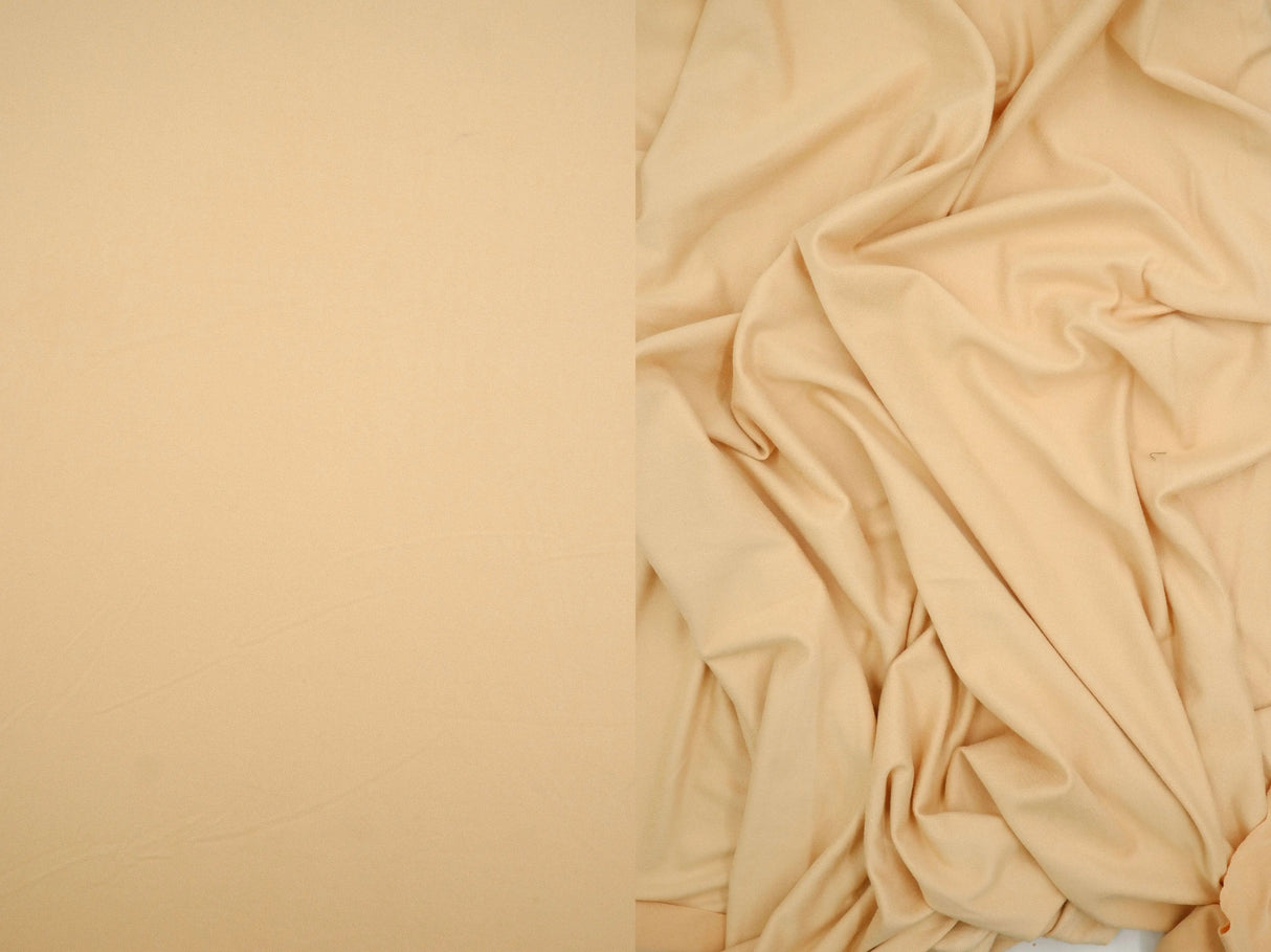 DTY Brushed Solid Knit Fabric, Soft Stretch Lightweight 58/60" Wide for Apparel and Crafts