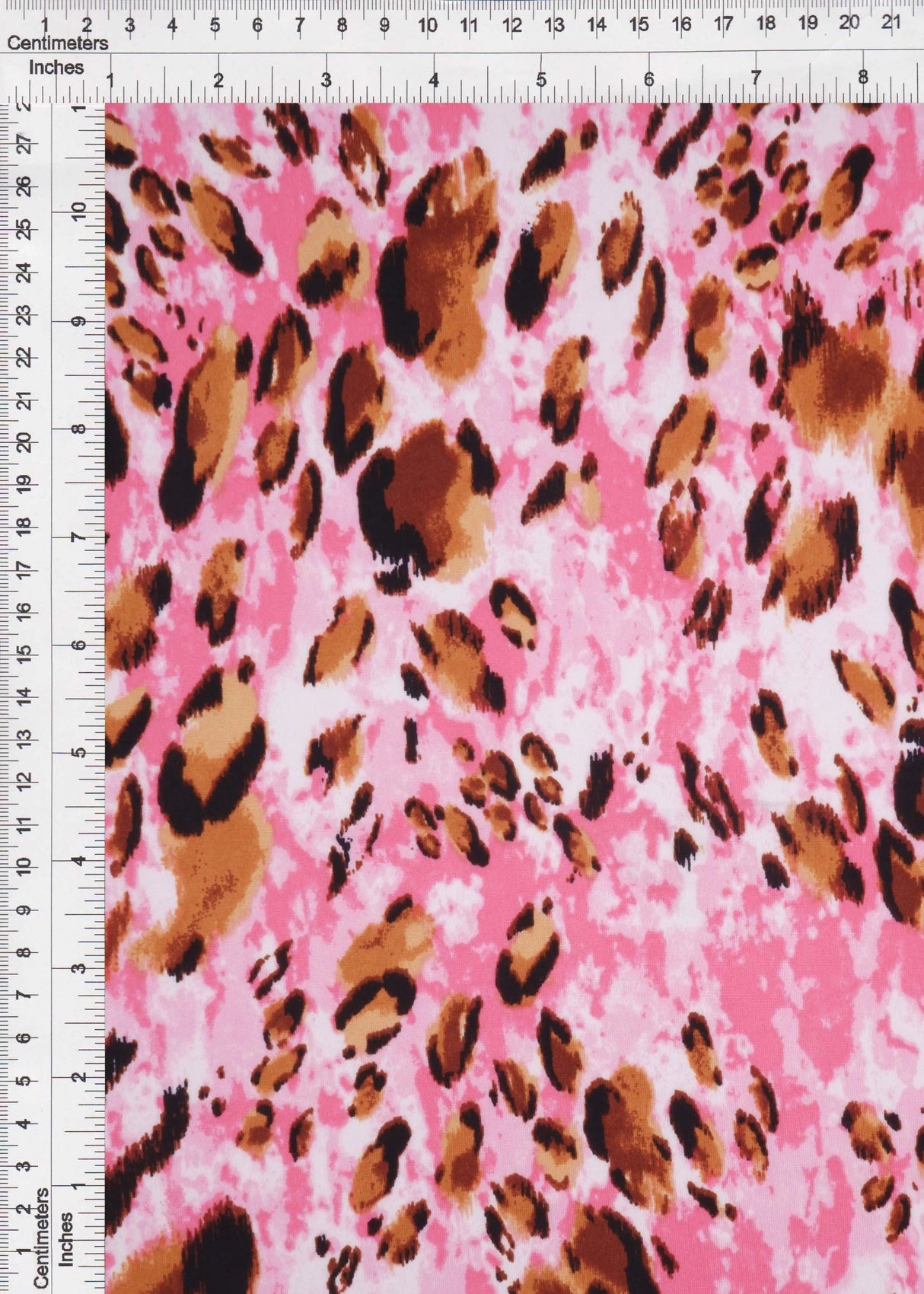 Animal DTY Brushed Knit Fabric 1 Yard Soft Stretch Lightweight 58" Wide