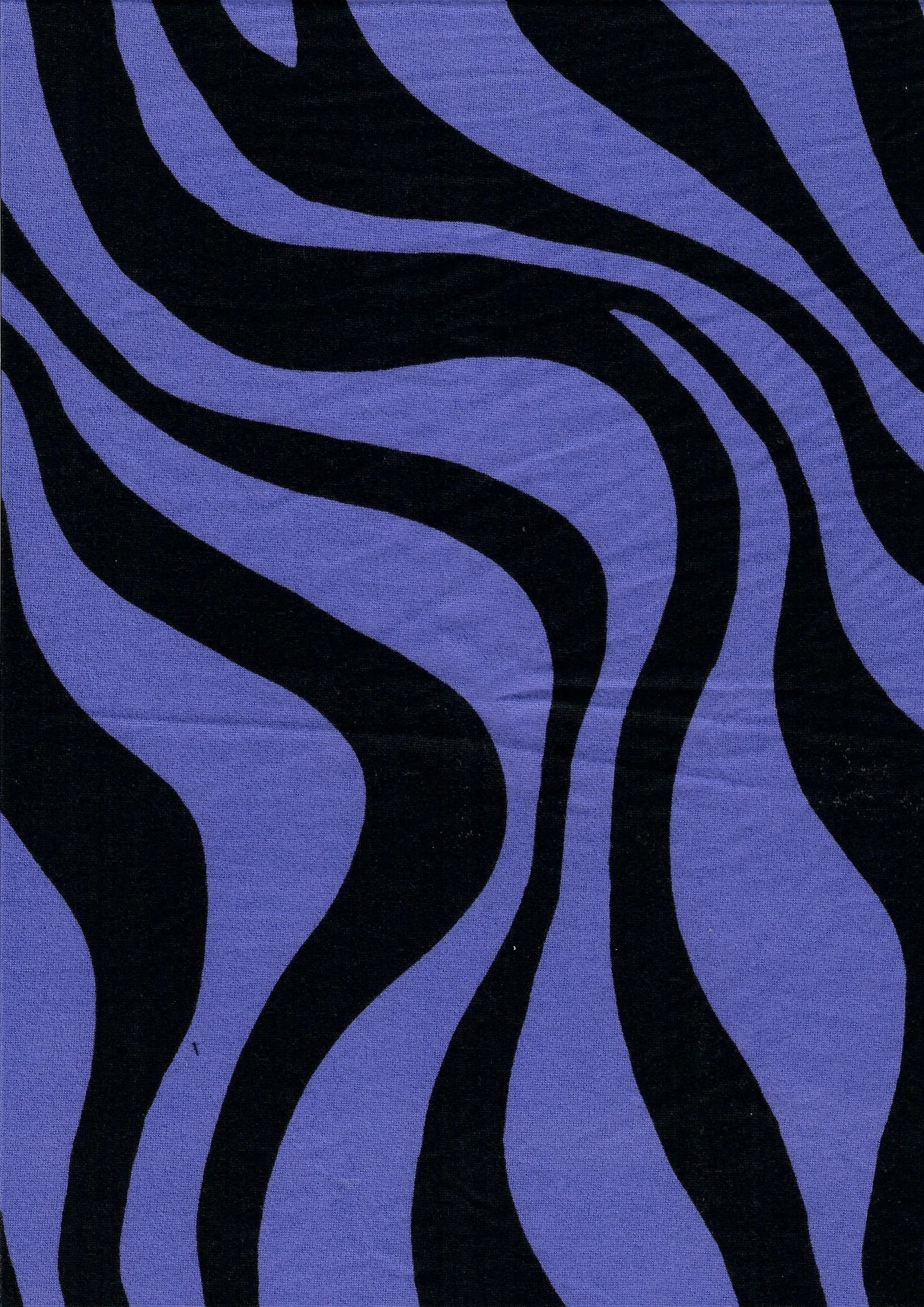 1 Yard Zebra Animal DTY Brushed Knit Fabric Soft Stretch 58 Inches Wide