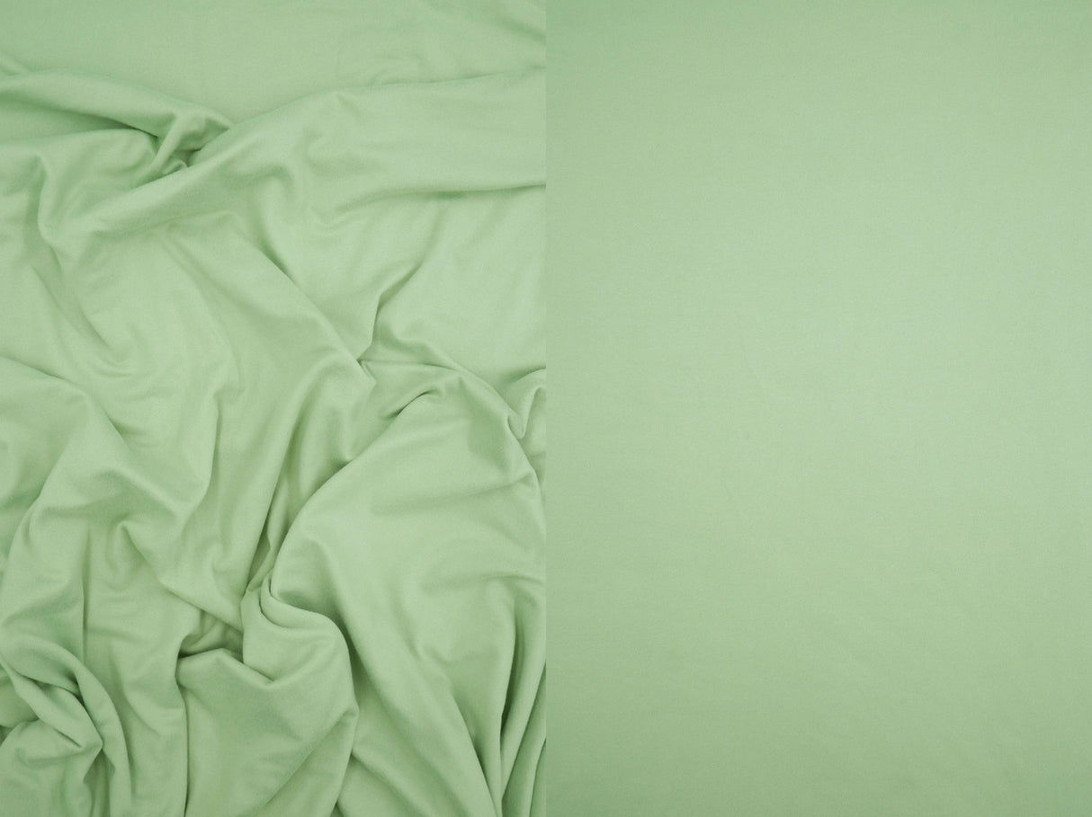 DTY Brushed Solid Knit Fabric, Soft Stretch Lightweight 58/60" Wide for Apparel and Crafts