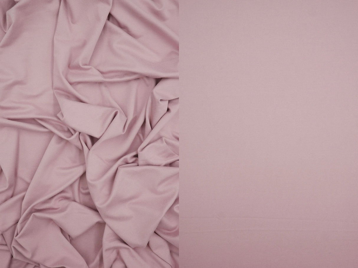 Soft DTY Brushed Solid Knit Fabric 1 Yard, Poly Spandex Blend, 58/60'' Wide