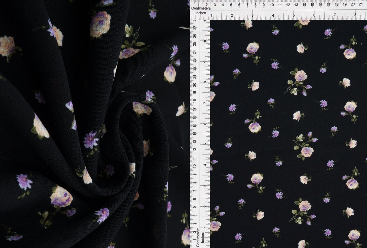 1 Yard Printed Cey Fabric, 58/59'' Wide 100% Polyester