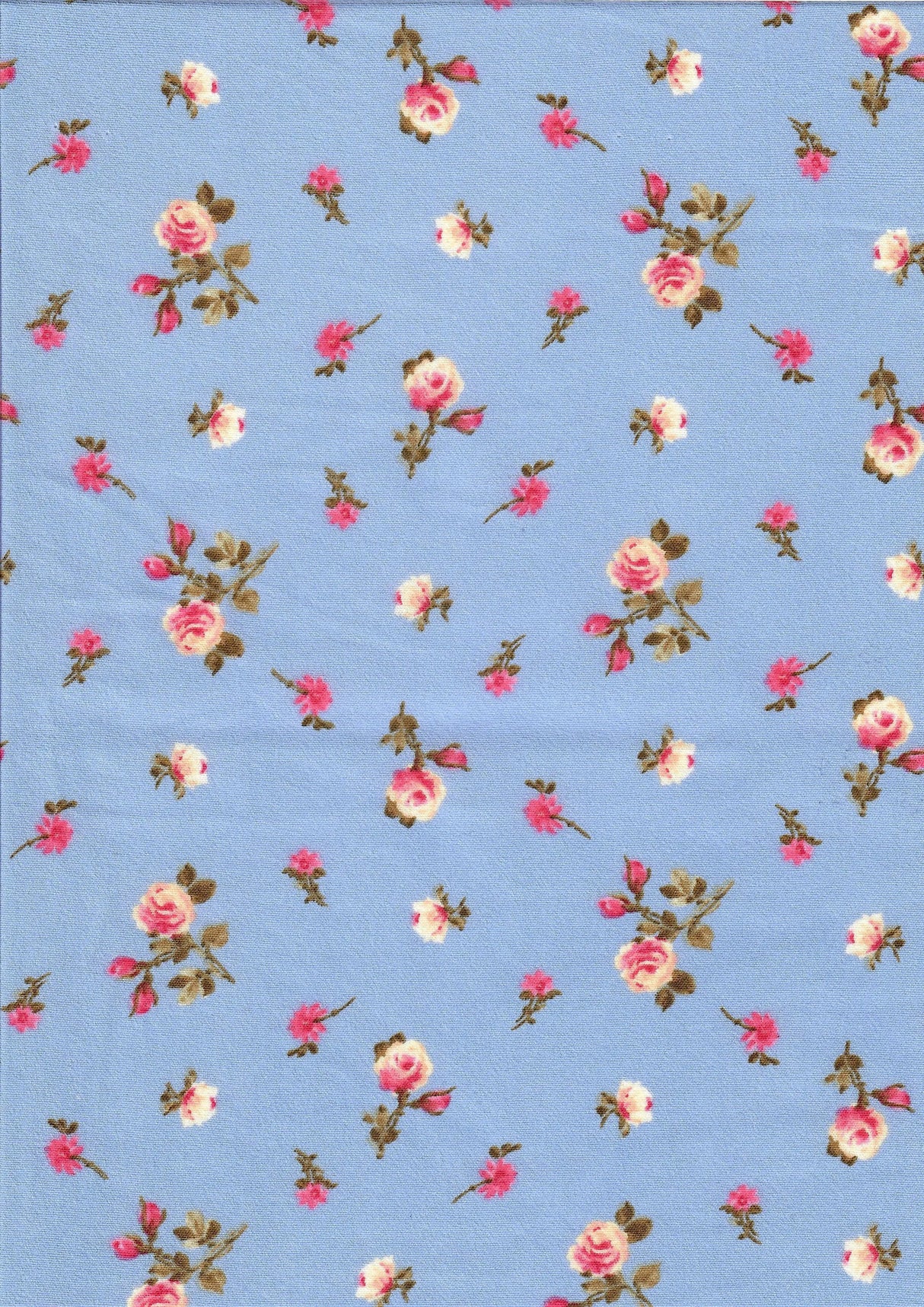 1 Yard Ditsy Floral Flower CEY Print Woven Fabric Lightweight 58/59 Inches Wide