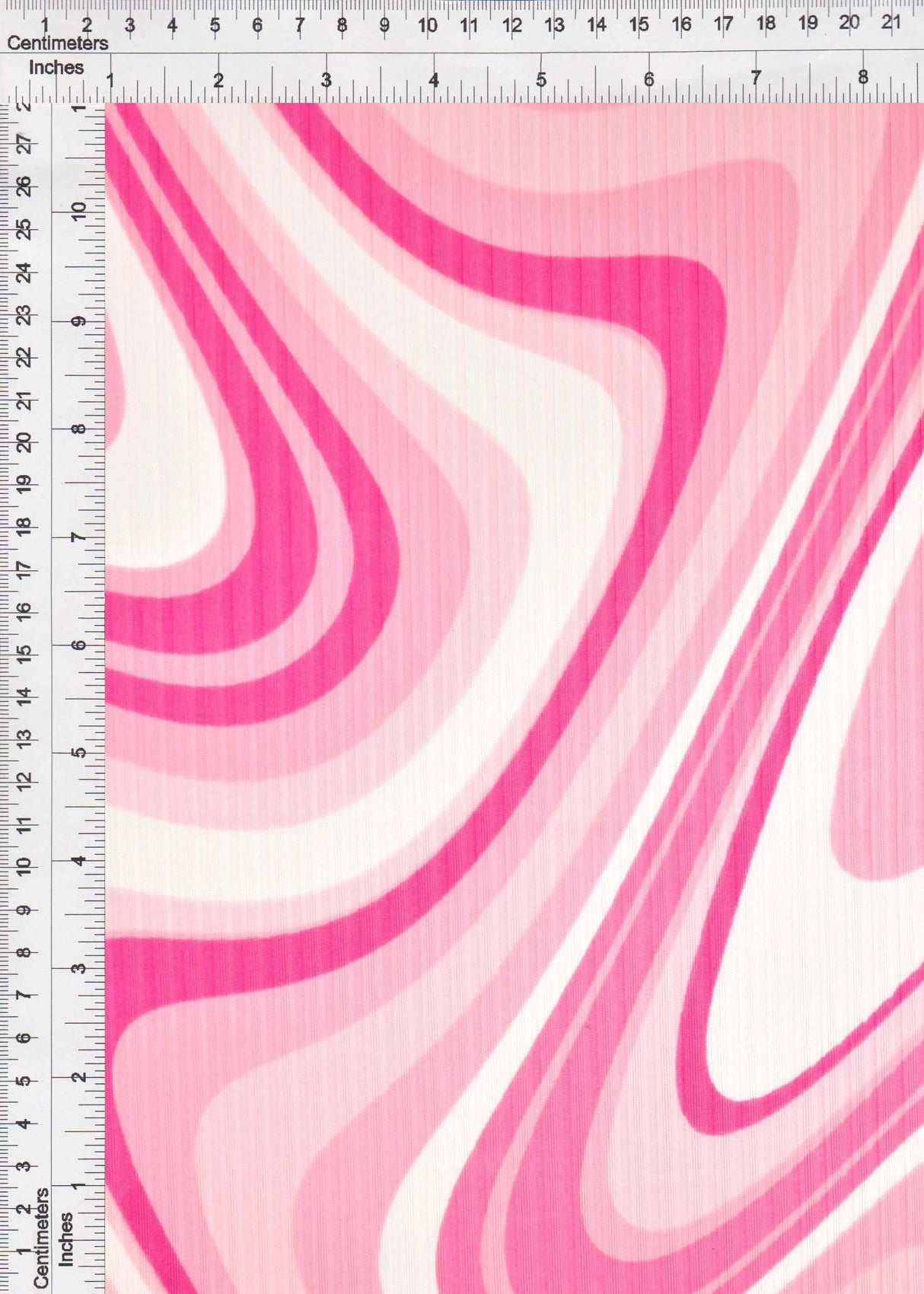 1 Yard Abstract Tie Dye 8x3 Yummy Rib Knit Fabric Soft Stretch 58/60 Inches Wide